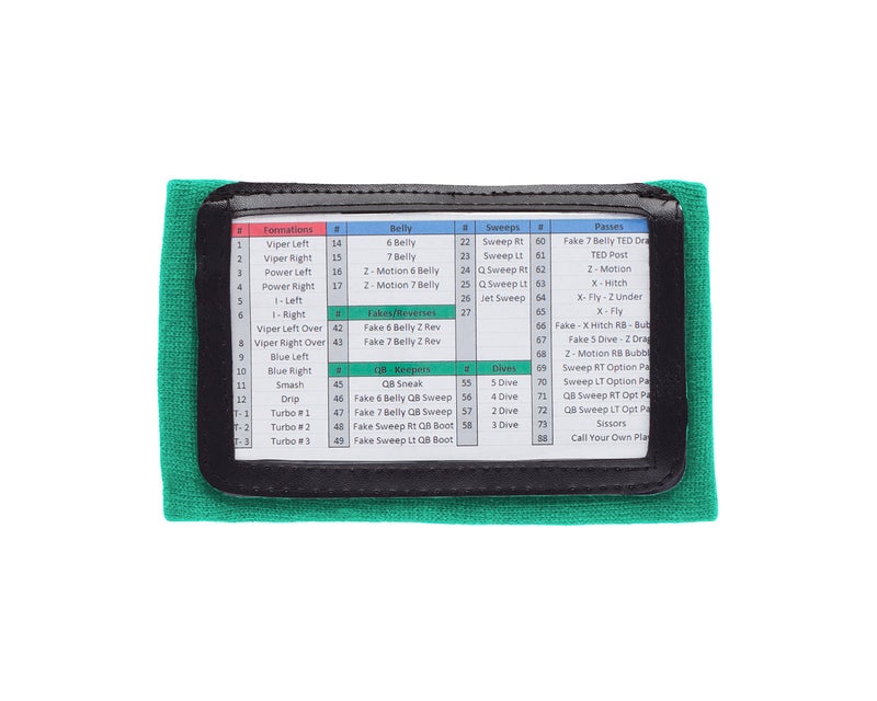WristCoaches Football Play Wristbands - Youth Quarterback Gear - Wristband Playbook - Softball Wristbands for Signs - Image 3